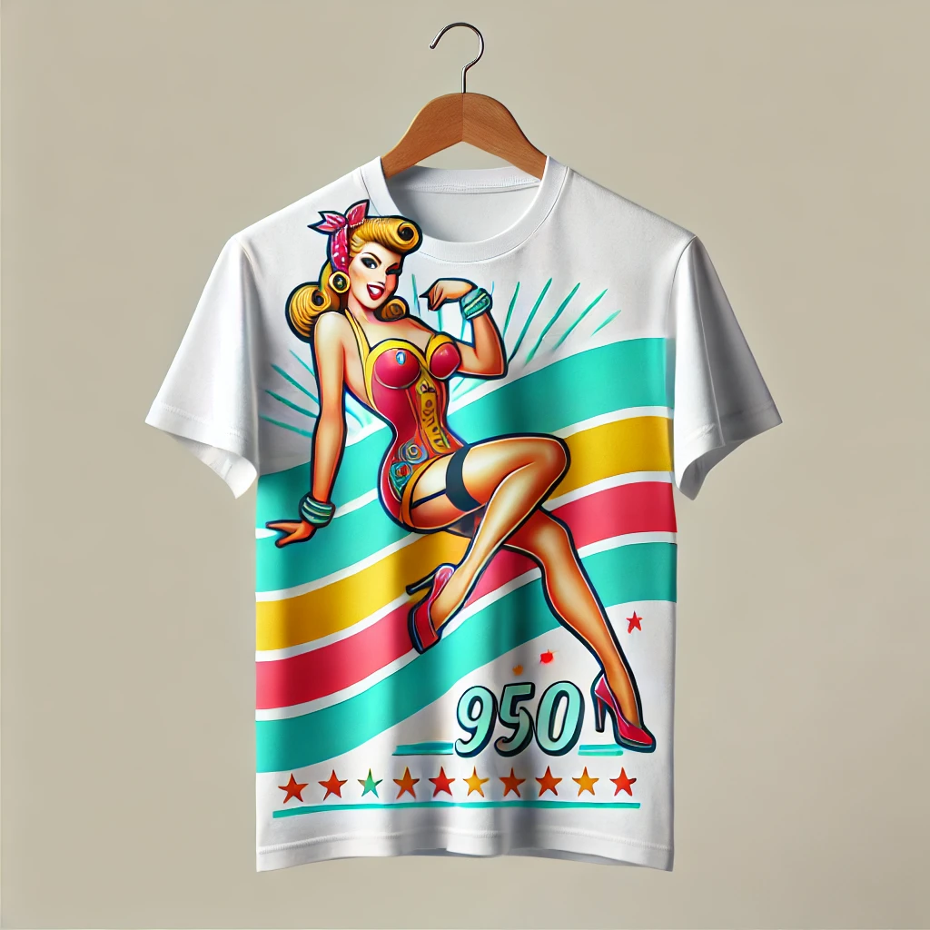 Pin-Up T-Shirt Design 2